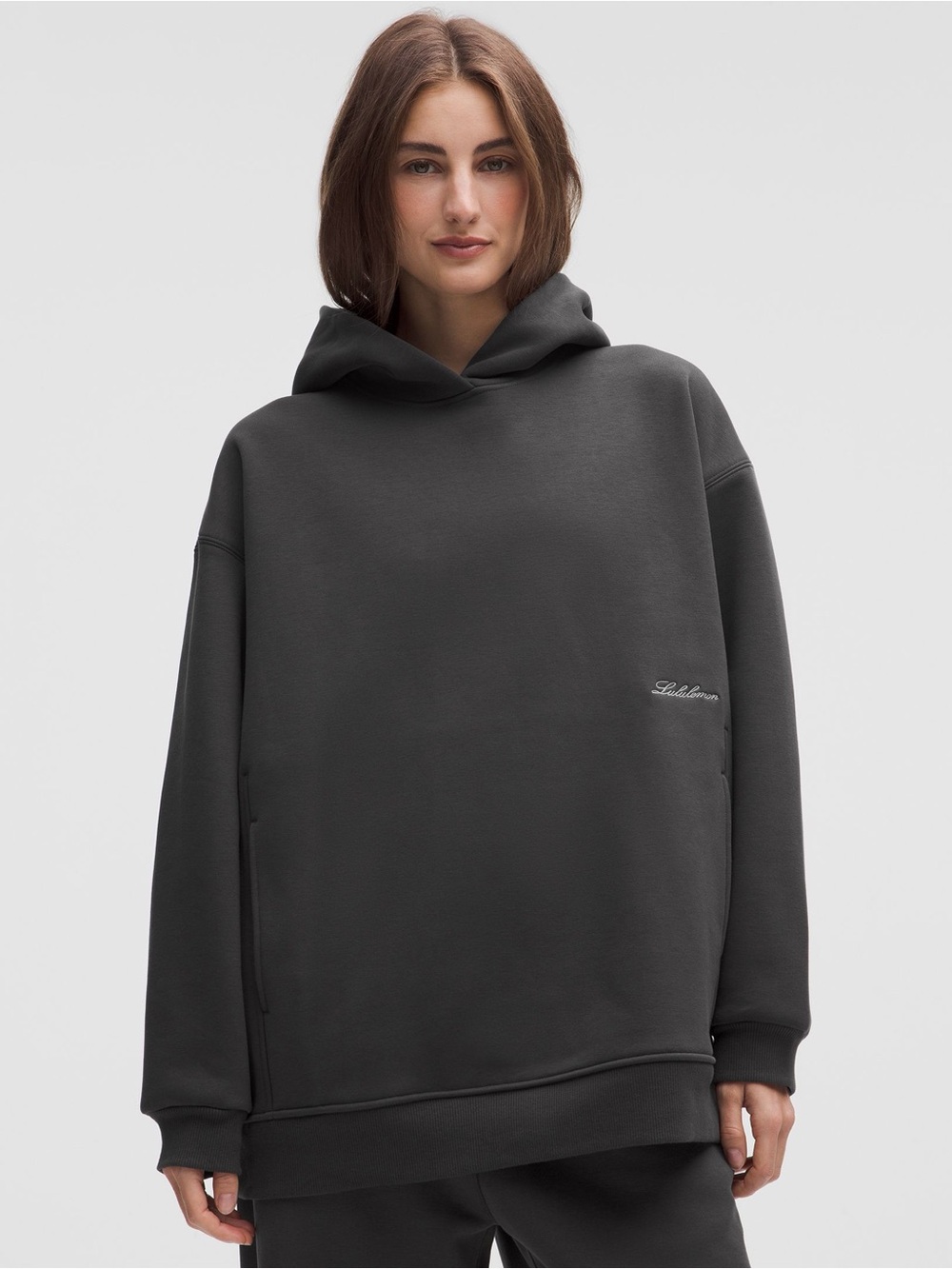 Lululemon Big Cozy Ultra-Oversized Hoodie grey sweatshirt